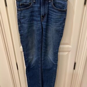 American Eagle Outfitters Slim Fit Dark Blue Jeans